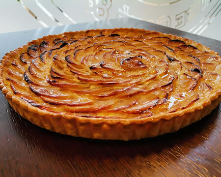 Tarte aux pommes maison